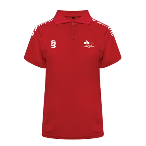 UOB BA (Hons) Physical Education - Dual Polo Unisex - Red/White