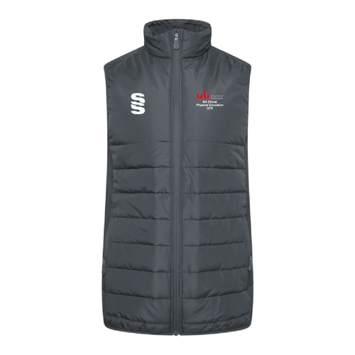 UOB BA (Hons) Physical Education - Active Gilet Unisex - Black
