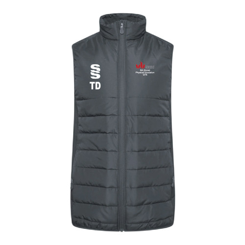 UOB BA (Hons) Physical Education - Active Gilet Unisex - Black
