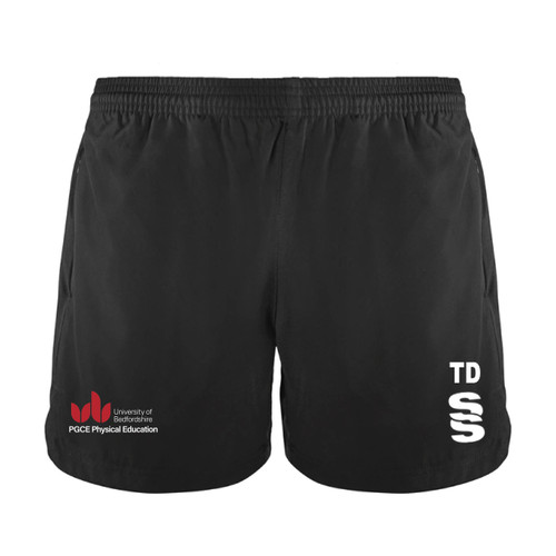 UOB PGCE Physical Education - Performance Gym Shorts Womens - Black