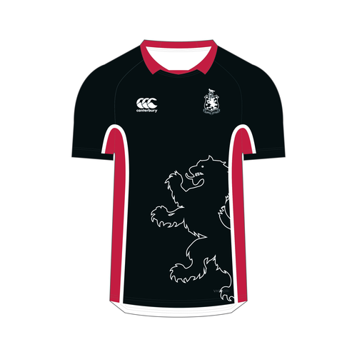 LUCTON - CCC Unisex kirra PE Polo - Black/Red