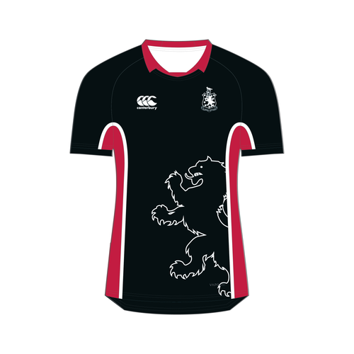 LUCTON - CCC Womens kirra PE Polo - Black/Red