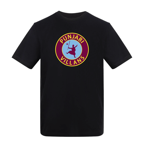 Punjabi Villans Classic - Unisex T-Shirt - Black