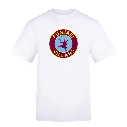 Punjabi Villans Classic - Unisex T-Shirt - White