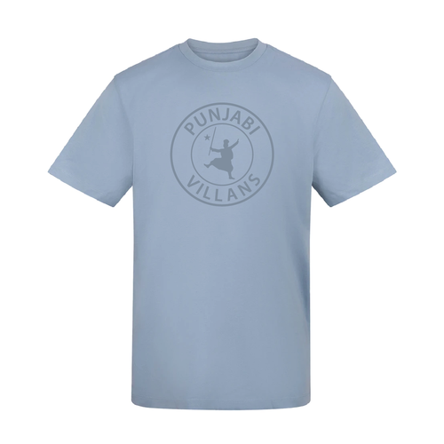 Punjabi Villans Silhouette - Unisex T-Shirt - Sky Blue