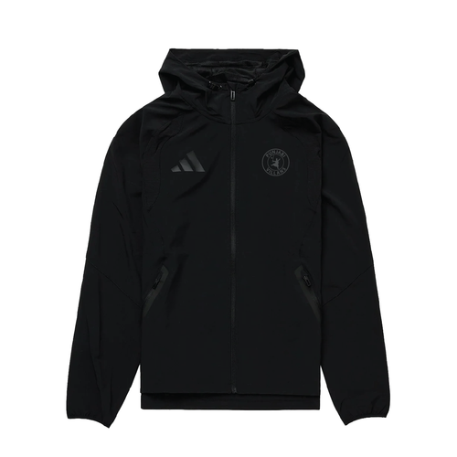 Punjabi Villans Silhouette - Adidas Tiro Travel Slim-Fit Hooded Windbreaker