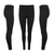 E - ACT - Performance leggings - Black