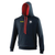 Oxford City Athletic Club - Unisex Leisure Hoodie - Black/Fire Red