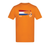 Flag Design Cotton Tee - Netherlands - Orange