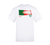 Flag Design Cotton Tee - Portugal - White