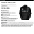 UOB Staff - Fuse Hoody Unisex - Black/White