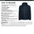 UOB Staff -  Active Padded Jacket Unisex - Black