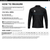 UOB PGCE Physical Education - Impact 1/4 Zip Performance Top Unisex - Black/White