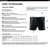 UOB PGCE Physical Education - Performance Gym Shorts Unisex - Black