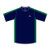 K.E.ASTON - PE T-shirt Brandon Junior - Navy/Green