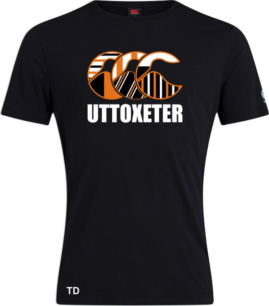 UTTOXETER - CCC Graphic T-Shirt Unisex - Black