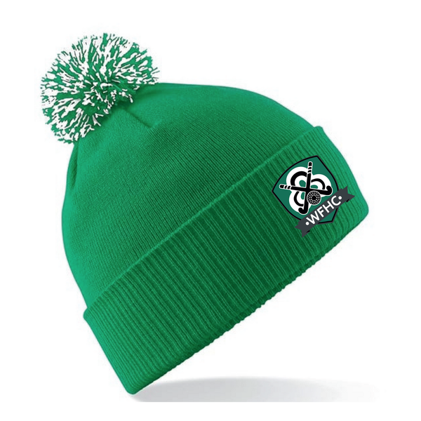 WFHC - Snowstar Beanie - Kelly Green/White WFHC - Snowstar Beanie - Kelly Green/White