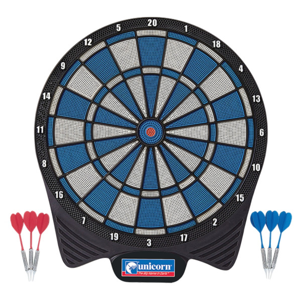 Unicorn Soft Tip Dartboard (Inc 2 Sets of Darts)