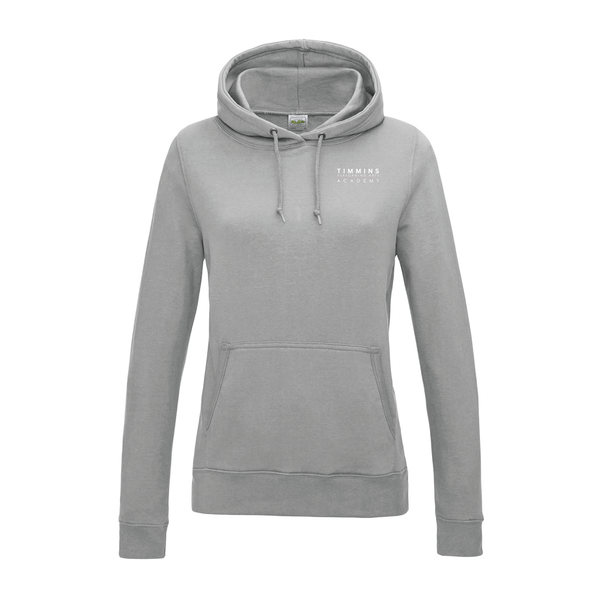 TIMMINS ACADEMY - Girlie Hoodie Women's - Heather Grey