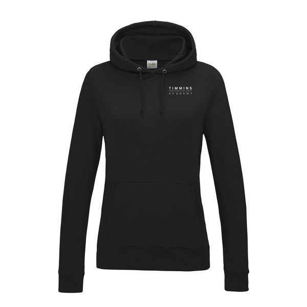 TIMMINS ACADEMY - Girlie Hoodie Women's - Black