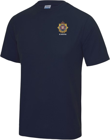 RLC Basketball Loggies Universal College Design Short Sleeve in Navy
