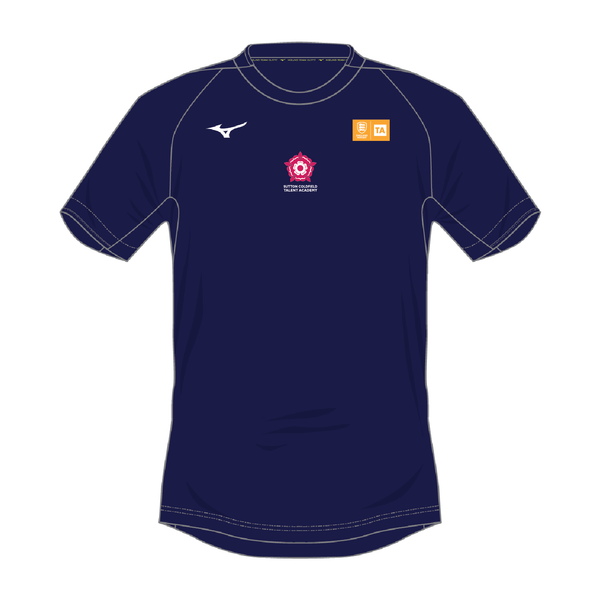 SUTTON TALENT - Mizuno Essentials Core T-Shirt Unisex - Navy
