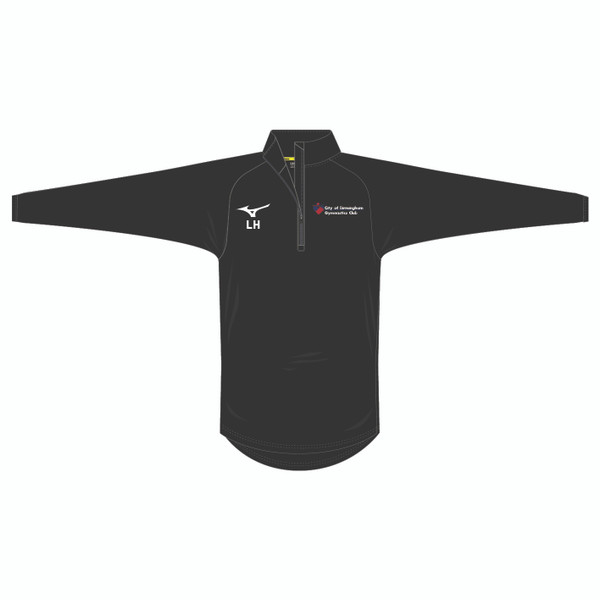 BIRMINGHAM GYMNASTICS - MIZUNO TECH FLEECE UNISEX - BLACK