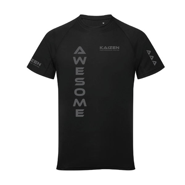 KAIZEN - Triple A Tee - Unisex Performance Tee - Black