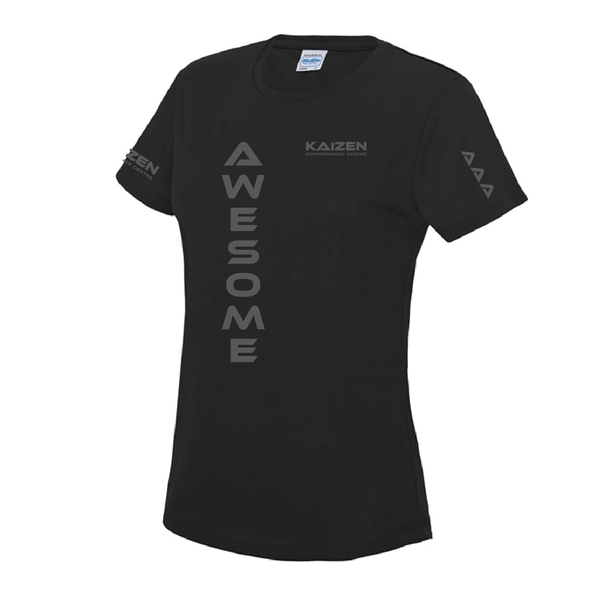 KAIZEN - Triple A Tee - Womens Loose Fit - Black