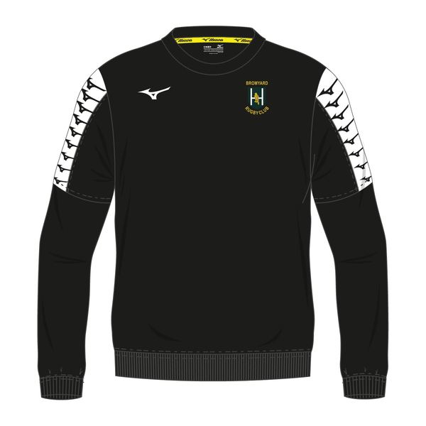 Bromyard RFC - Mizuno Nara Training Sweat Black - Unisex
