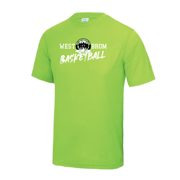 WBBB Team Talk - Junior Graphic Cool Tee - Electric Green WBBB Team Talk - Junior Graphic Cool Tee - Electric Green