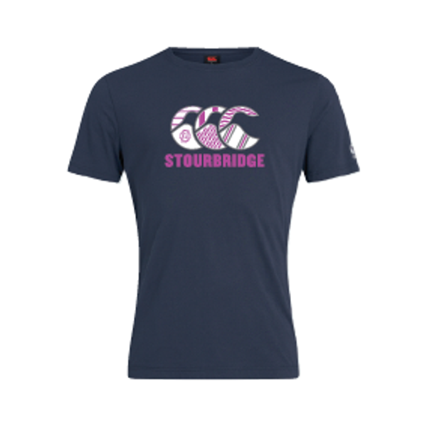 Stourbridge RFC CCC Junior Club Plain Graphic Tee - Navy Stourbridge RFC CCC Junior Club Plain Graphic Tee - Navy