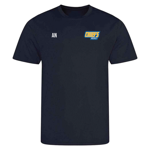 Chiefs Ice Hockey - Short Sleeve T - Shirt - French Navy 