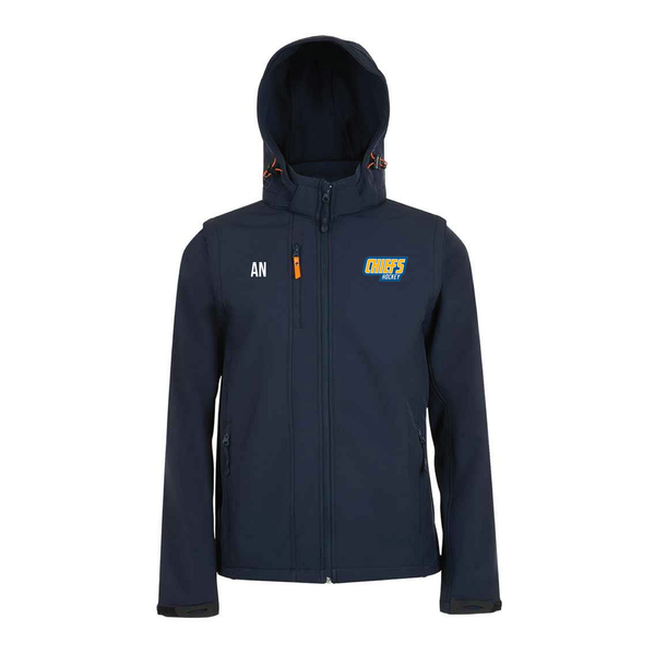 Chiefs Ice Hockey - Soft Shell Jacket - French Navy