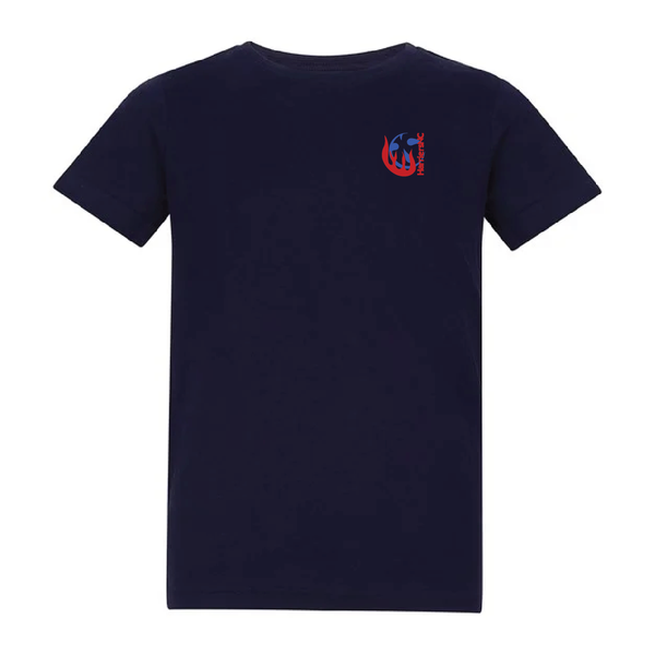 Harriers Netball Youth Tee - New French Navy