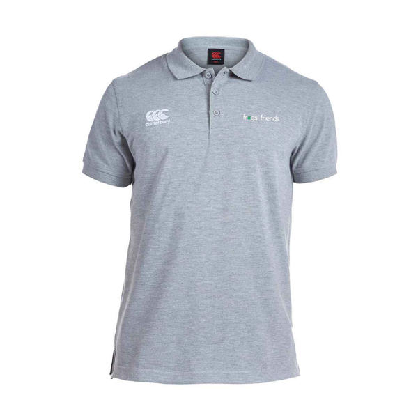 Frog & Friends - CCC Youth Waimak Pique Polo - Grey
