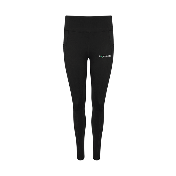 Frog & Friends - Adult Performance leggings - Black