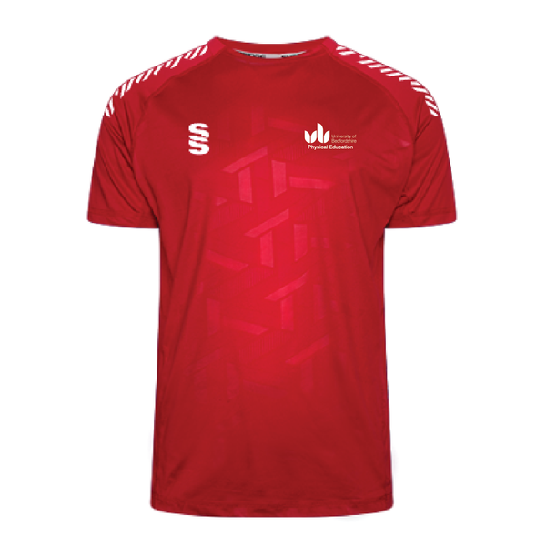 UOB Staff - Impact T-Shirt Unisex - Red/White