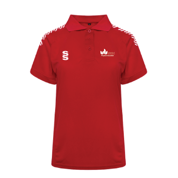 UOB Staff - Dual Polo Unisex - Red/White