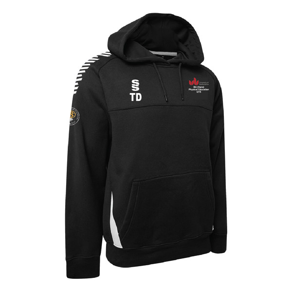 UOB BA (Hons) Physical Education - Fuse Hoody Unisex - Black/White