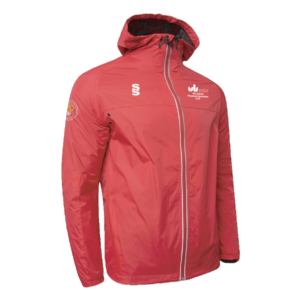 UOB BA (Hons) Physical Education - Dual Full Zip Training Jacket Unisex - Red