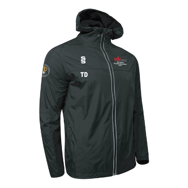 UOB BA (Hons) Physical Education - Dual Full Zip Training Jacket Unisex - Black
