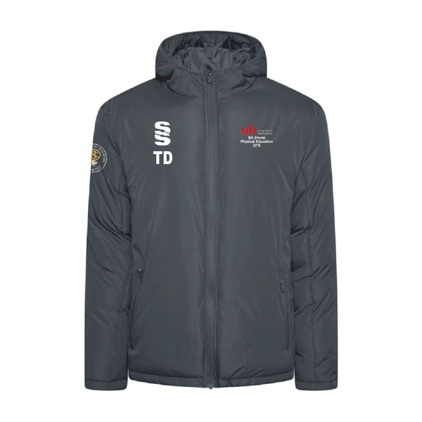 UOB BA (Hons) Physical Education -  Active Padded Jacket Unisex - Black