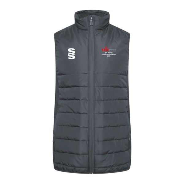 UOB BA (Hons) Physical Education - Active Gilet Unisex - Black