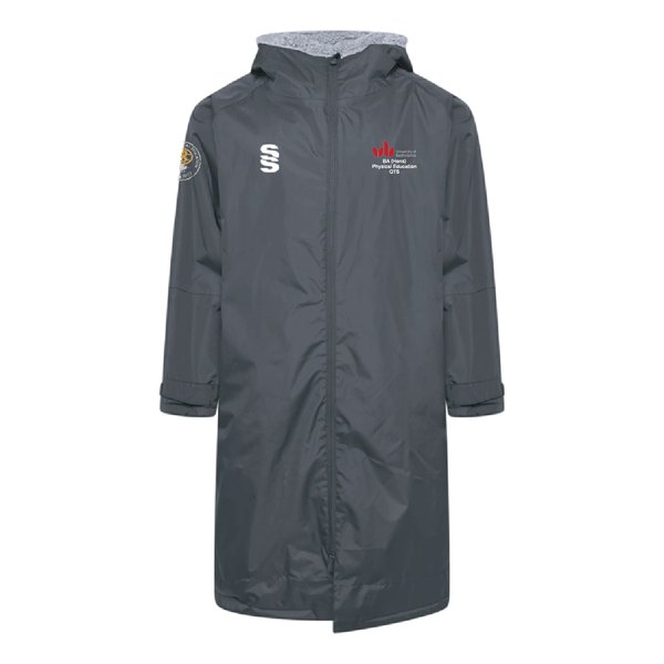 UOB BA (Hons) Physical Education - Fleece Robe Unisex - Black