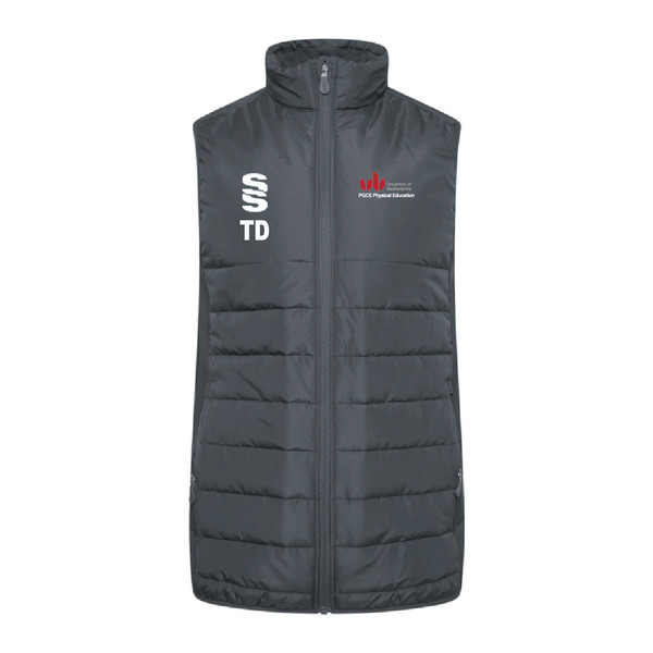 UOB PGCE Physical Education - Active Gilet Unisex - Black