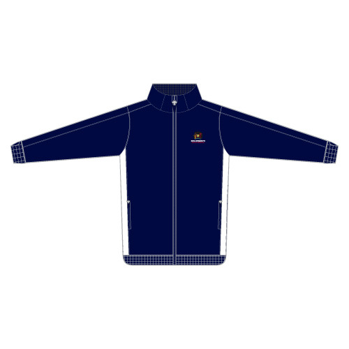 K.E.ASTON - Tracksuit Jacket Adults - Navy/White