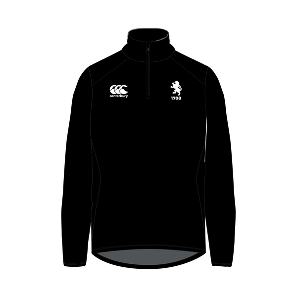 LUCTON - CCC Unisex Club Quarter Zip Top - Black