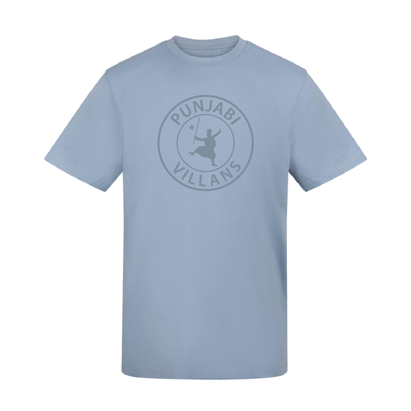 Punjabi Villans Silhouette - Unisex T-Shirt - Sky Blue