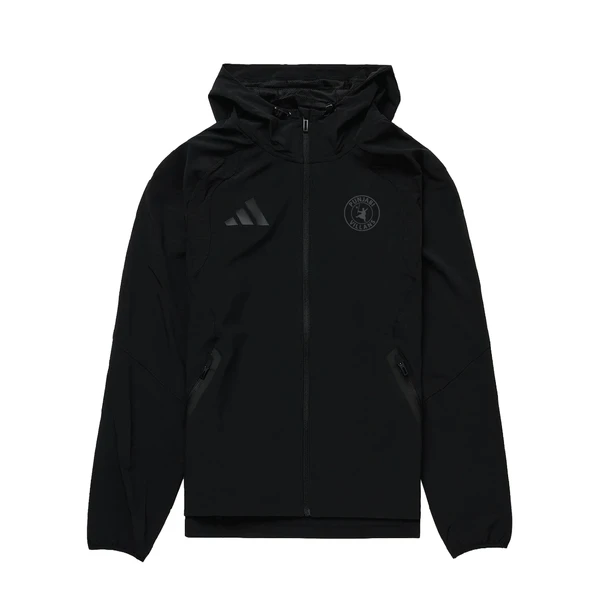 Punjabi Villans Silhouette - Adidas Tiro Travel Slim-Fit Hooded Windbreaker